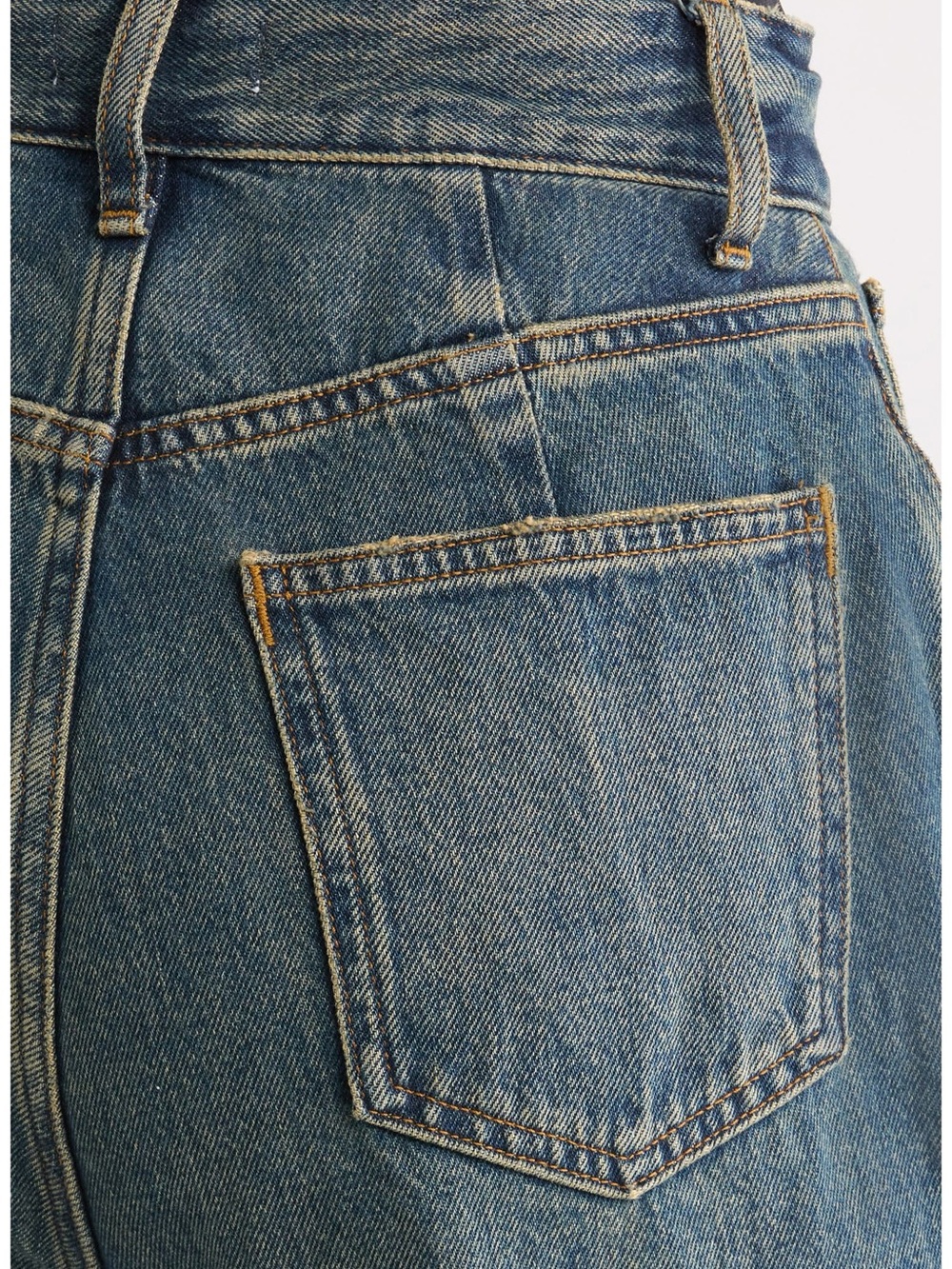 Good American The Khloé Jean Patchwork Straight 27 - Picture 4 of 14